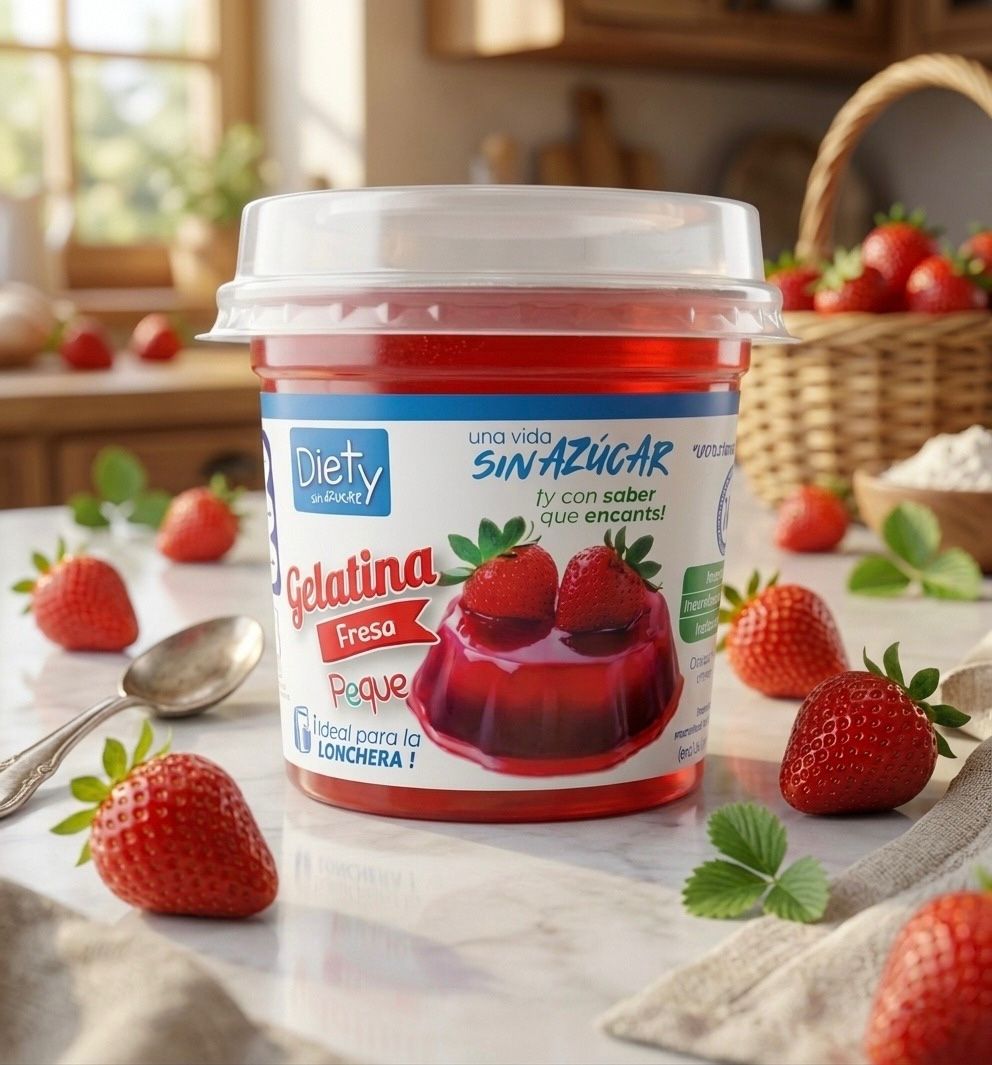 Gelatina Lista Fresa